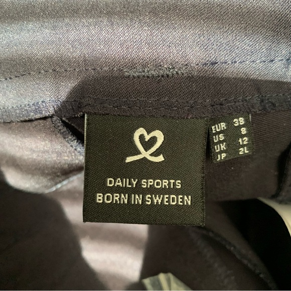 Daily Sports Magic City Shorts black golf athletic pickle ball size 38 - Picture 8 of 13